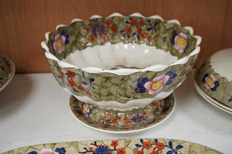 An early 19th century Spode part dinner service
